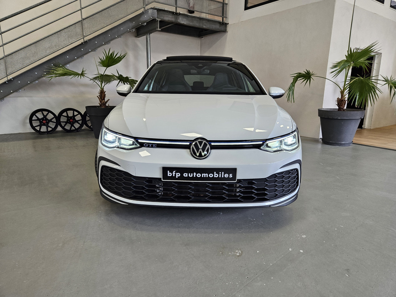 Volkswagen GOLF 8 GTE 245ch Hybride - Blanc nacré