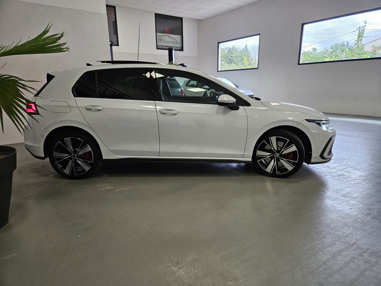 Volkswagen GOLF 8 GTE 245ch Hybride - Blanc nacré