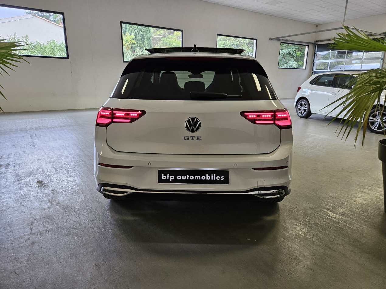 Volkswagen GOLF 8 GTE 245ch Hybride - Blanc nacré